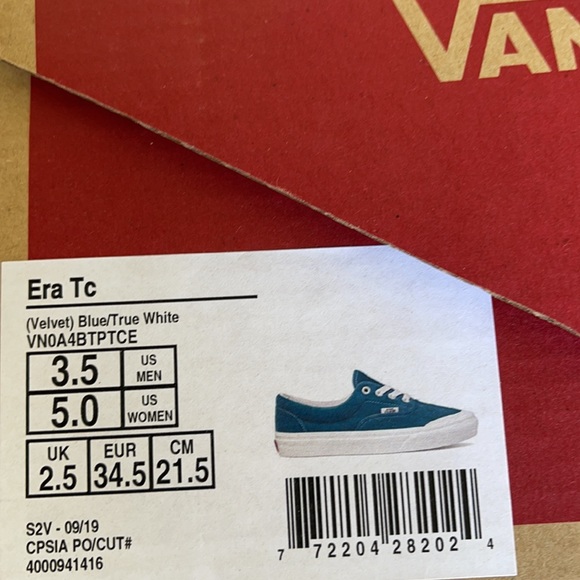 Vans Era Tc Velvet Blue/True White WMNS - Picture 16 of 16